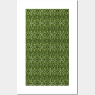 Green Grass Pattern Posters and Art